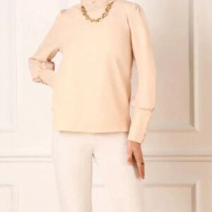 Vanilla - Blouse, Feminine , Formal ,	Office ,Business  casual SIZE 12 US.